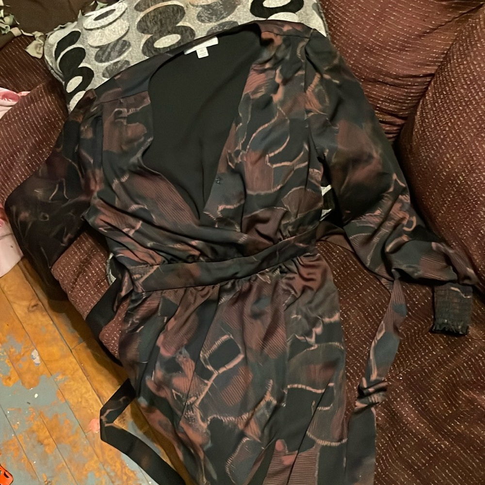The brand is Allison joy. Size is extra small.